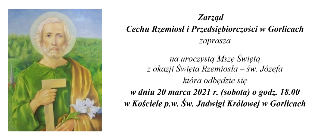 Święto Rzemiosła – św. Józefa, patrona rzemieślników