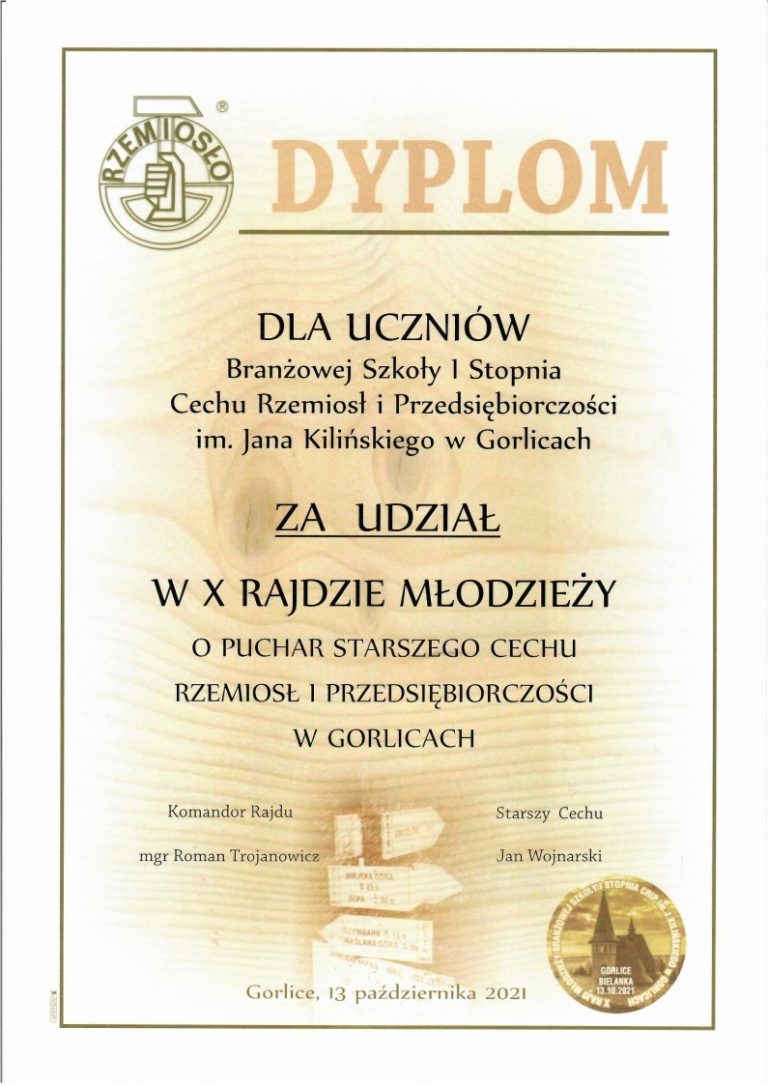 X Rajd Młodzieży o puchar Starszego Cechu – zdjęcie 29