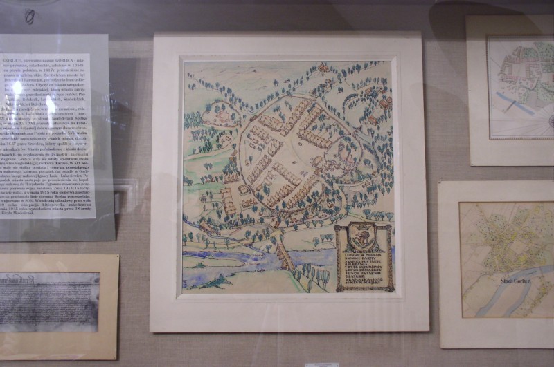 Historyczna mapa Gorlic