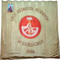 Sztandar Cechu Rzemiosł Różnych w Gorlicach z 1966 roku
